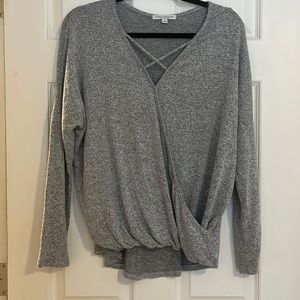 Faux wrap top